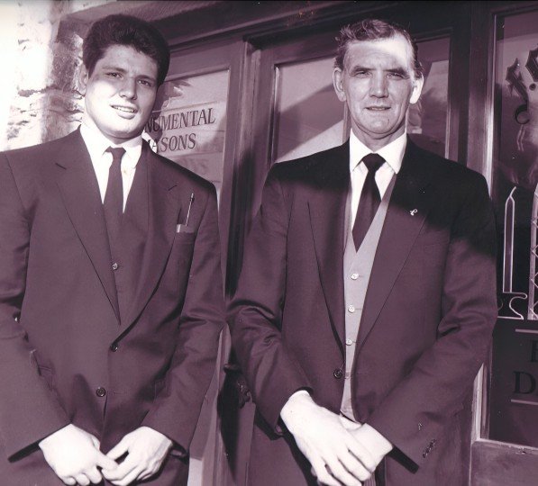 Fred and his late son Duncan (1)